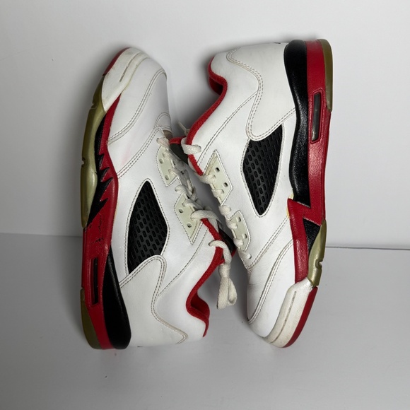 Nike Jordan 5 Retro Low Fire Red - Picture 3 of 6